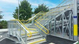 Public transport steelwork